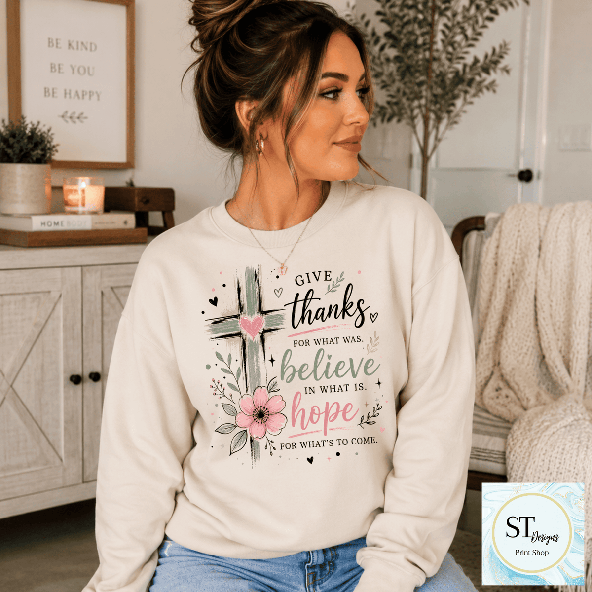 Give Thanks Believe & Hope - Quirk & Co.
