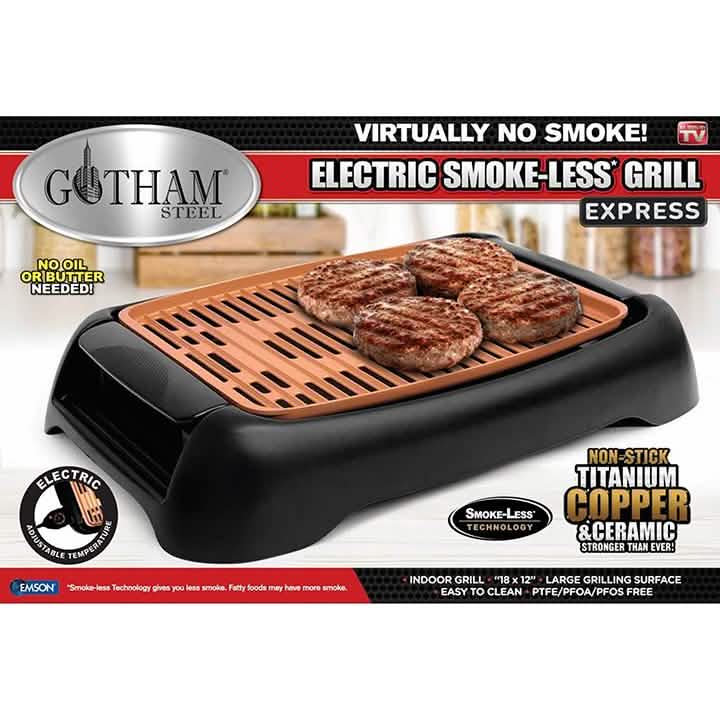Gotham Steel Electric Smokeless Grill Express