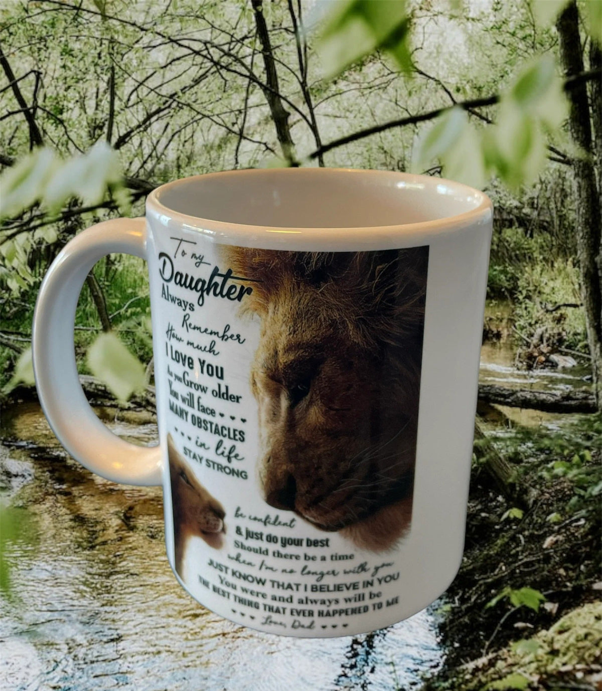 TO DAUGHTER MUG 00- GIFT FROM DAD - NTTD00