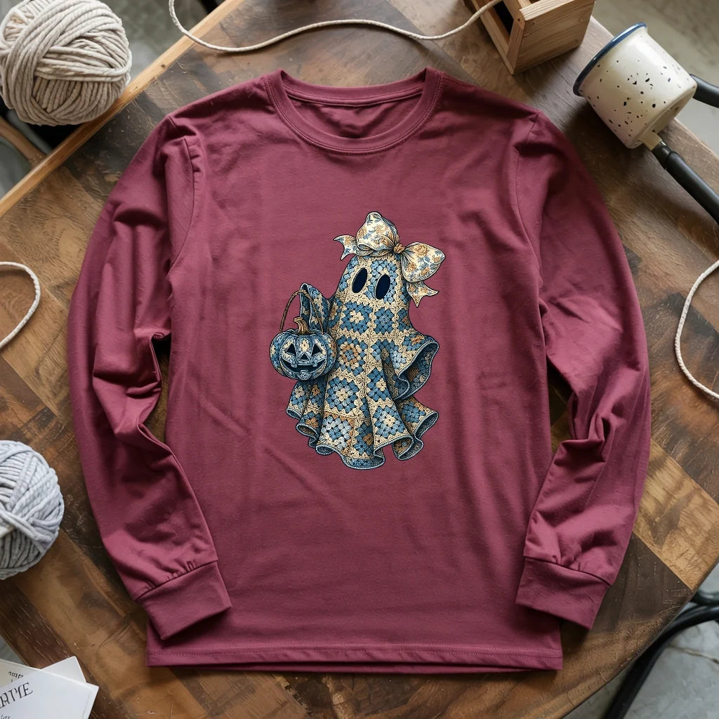 Granny Ghost Long Sleeve T-shirt
