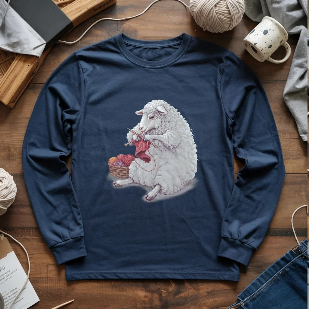 Woolly Knitting Long Sleeve T-shirt