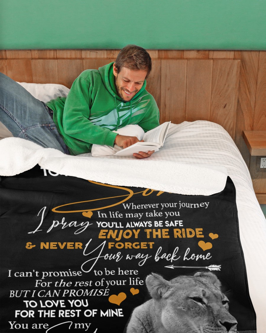 Special gift for son Blanket From Mom