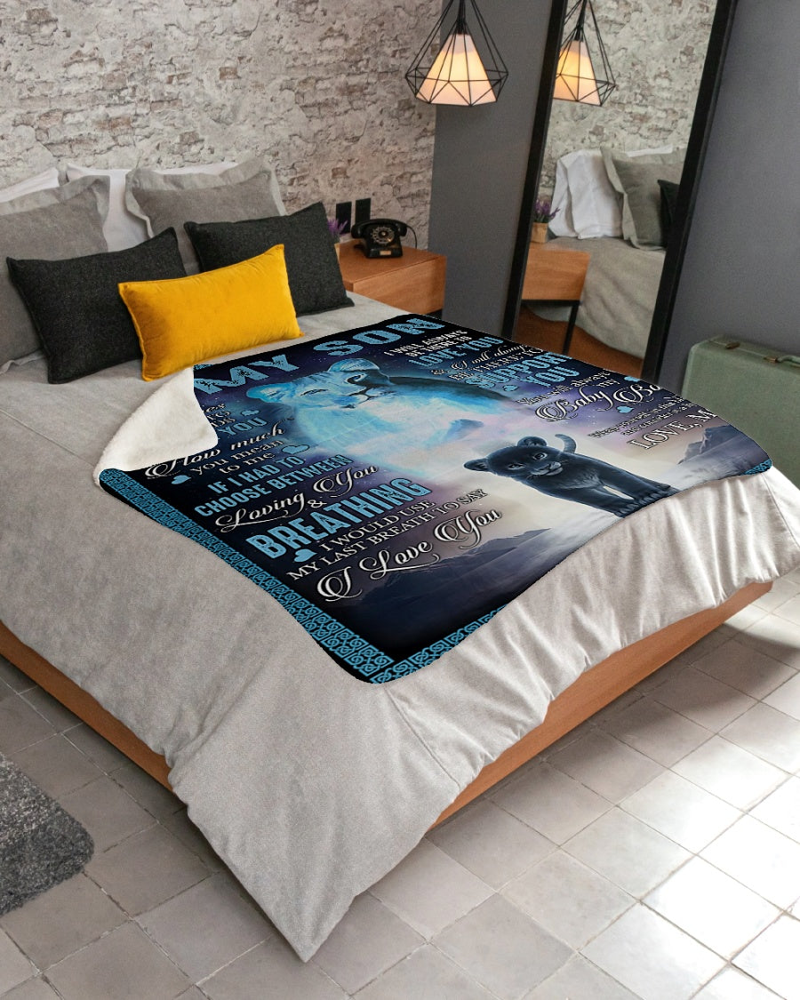 Perfect Gift For Son from Mom Blanket