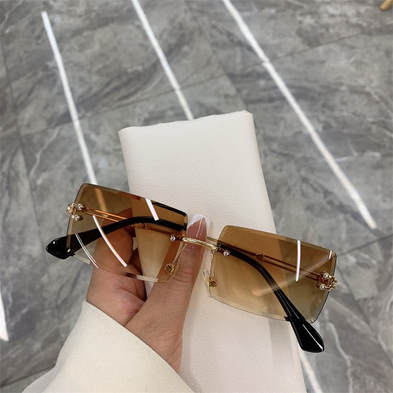 Frameless Sunglasses
