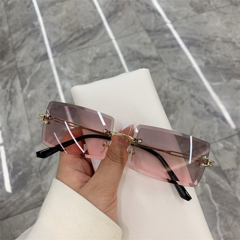 Frameless Sunglasses