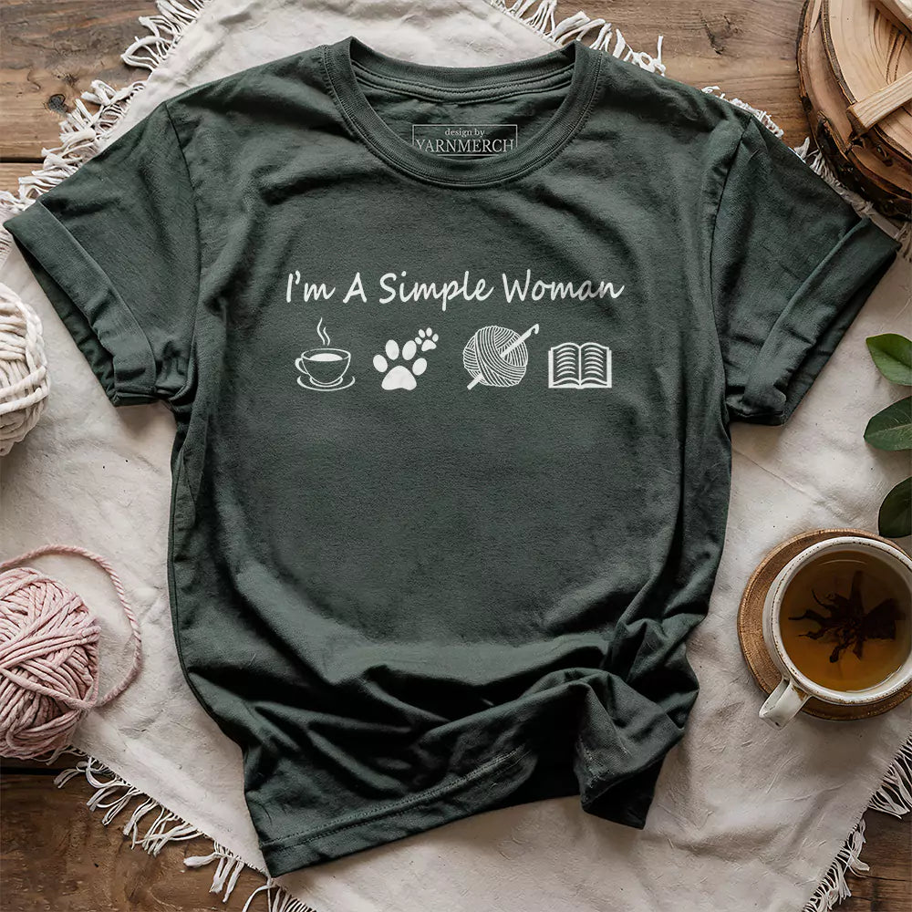 Simple Crocheter T-shirt