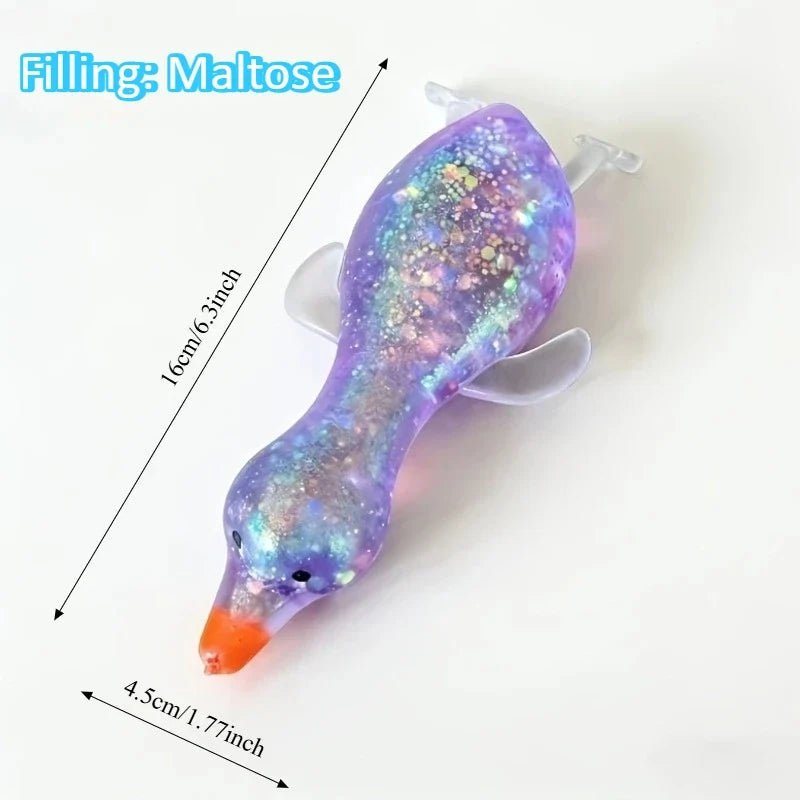 Squishy Antistress Duck Fidgets Toys Cute Goose Animals Vent Toys for Kids Adults Decompression Stretch Toys Friends Best