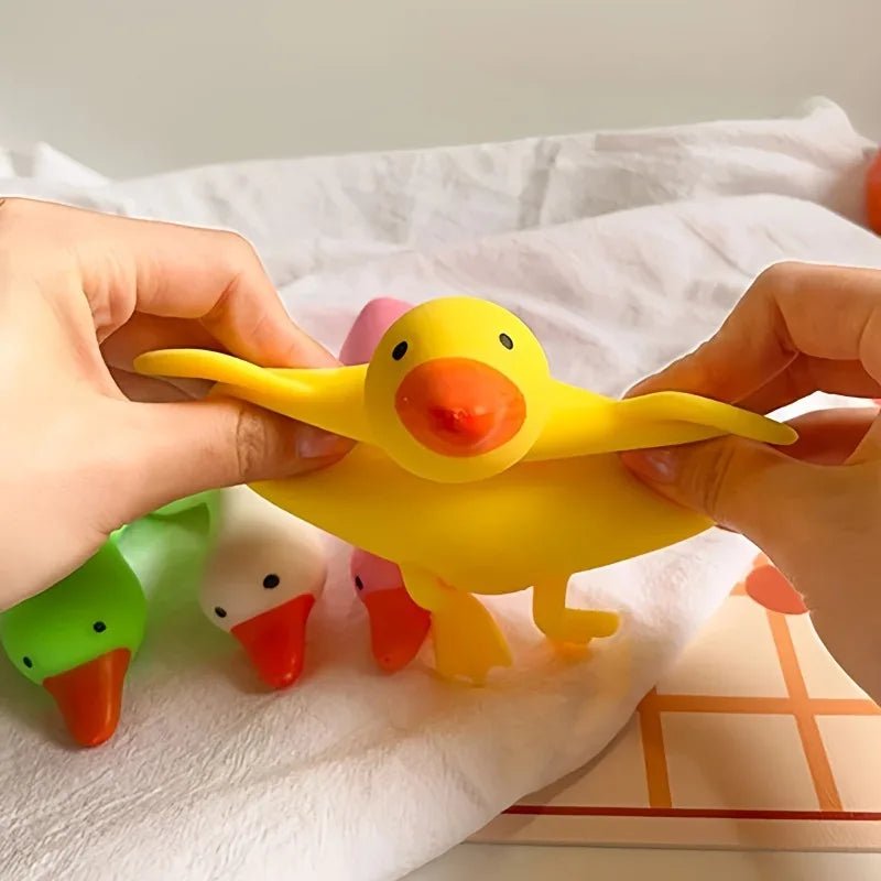 Squishy Antistress Duck Fidgets Toys Cute Goose Animals Vent Toys for Kids Adults Decompression Stretch Toys Friends Best