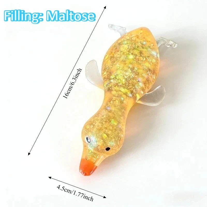 Squishy Antistress Duck Fidgets Toys Cute Goose Animals Vent Toys for Kids Adults Decompression Stretch Toys Friends Best