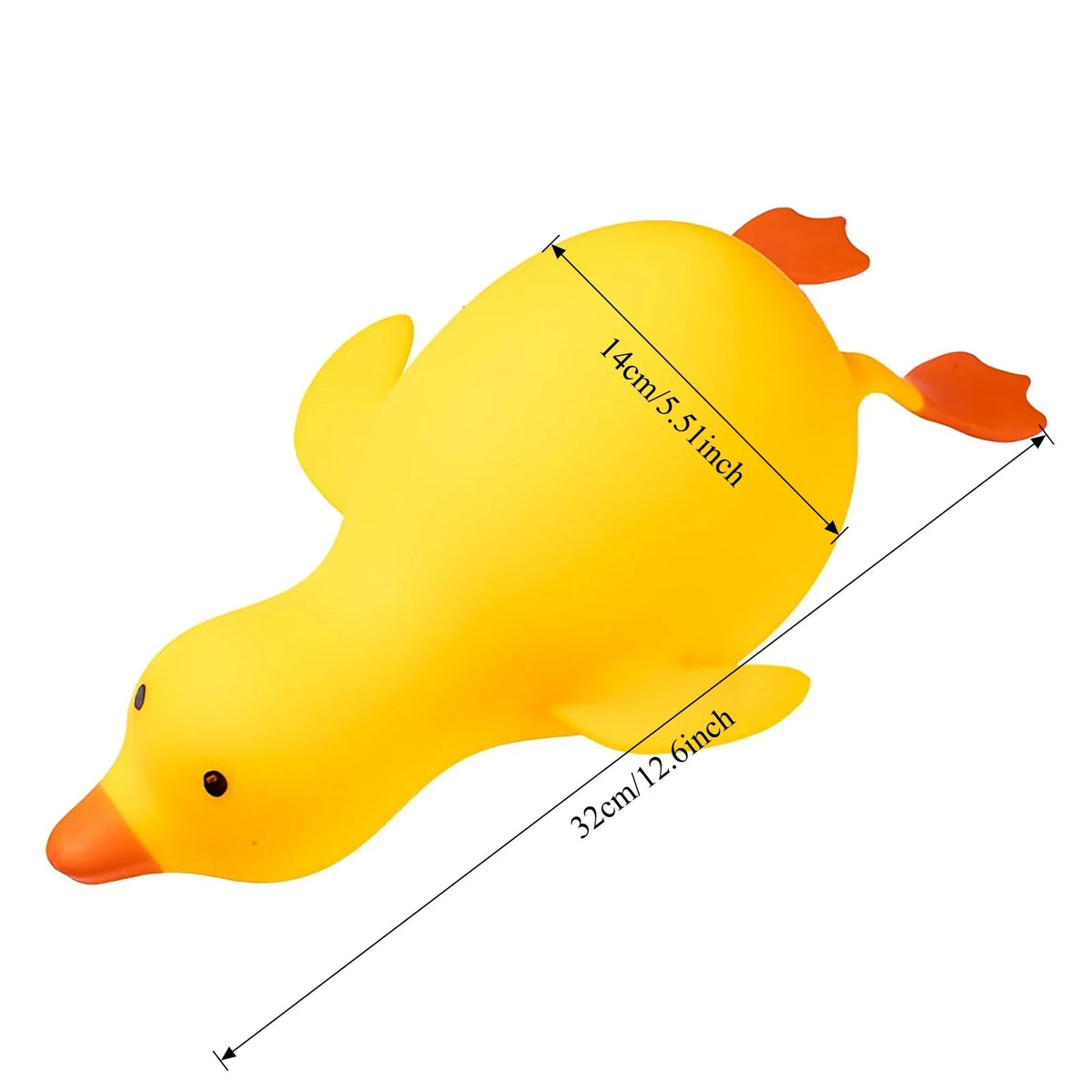 Squishy Antistress Duck Fidgets Toys Cute Goose Animals Vent Toys for Kids Adults Decompression Stretch Toys Friends Best
