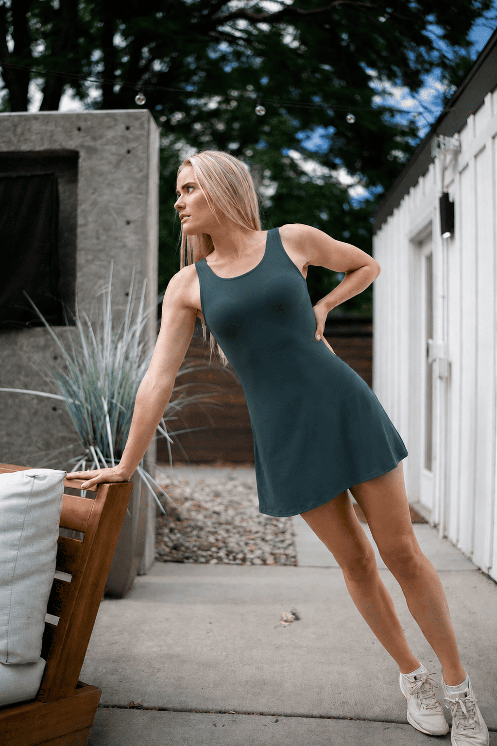 unwind tennis dress - Quirk & Co.