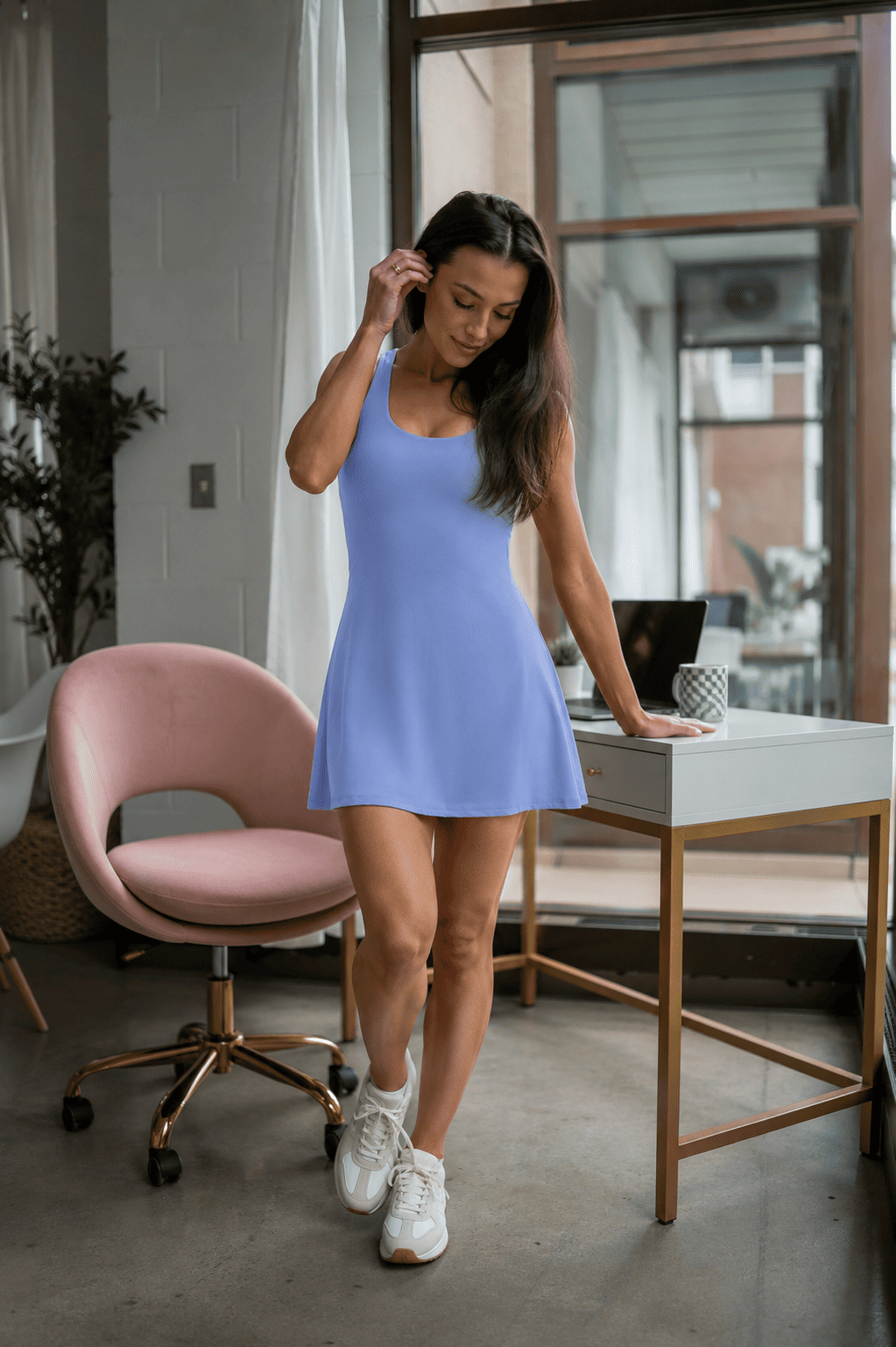 unwind tennis dress - Quirk & Co.